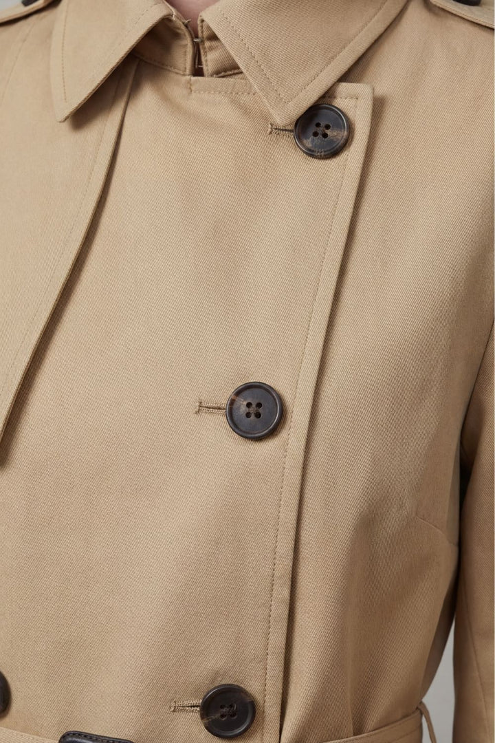 Sorellia | Women's Classic Cut Double-breasted Trench Coat