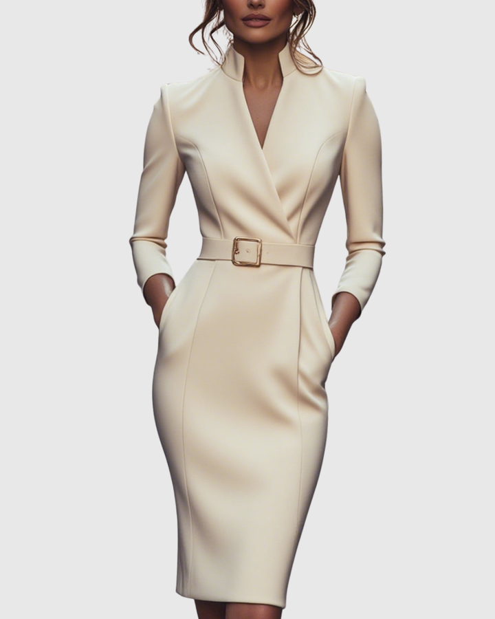 Claribel | Women's Refined Midi Dress