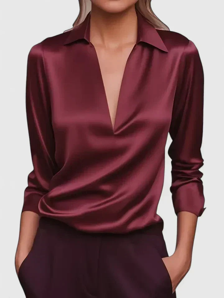 Calvina | Women's Sophisticated Blouse