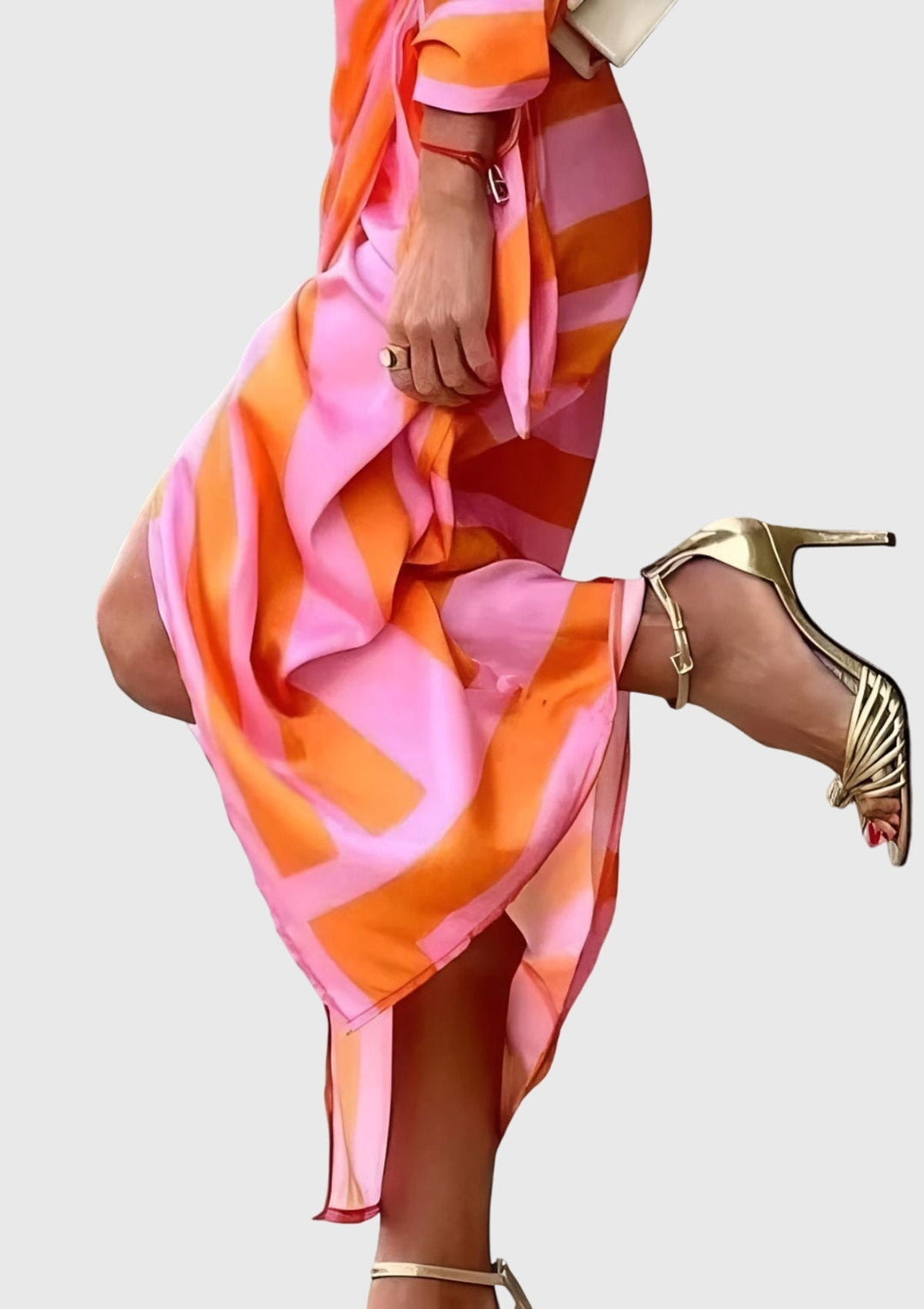 Everly | Women's Elegant Wrap Dress With Print