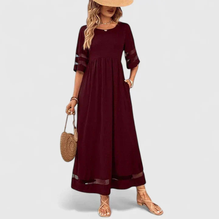 Delymarina | Women's Elegant Midi Dress