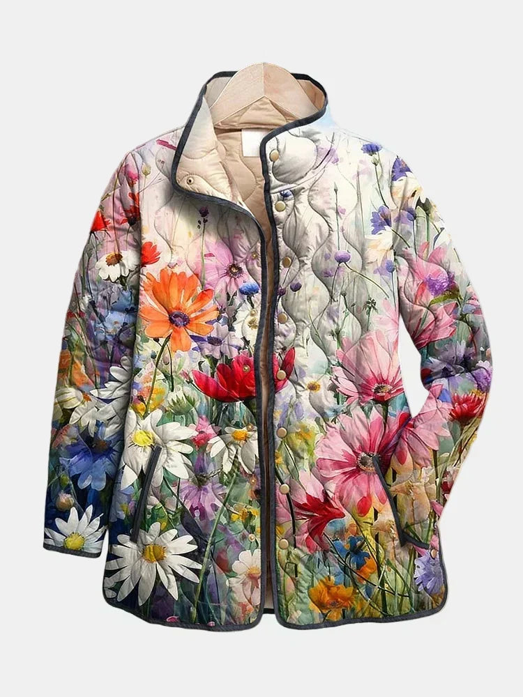 Juliette | Floral Quilted Jacket