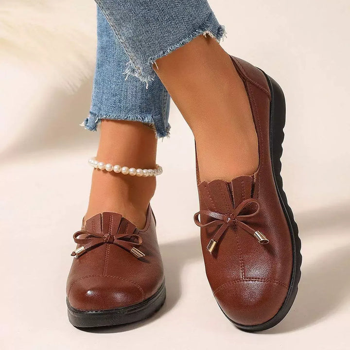 Paisley - Elegant Leather Loafers