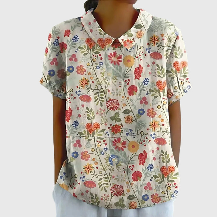 Jenna | Women's Floral Blouse