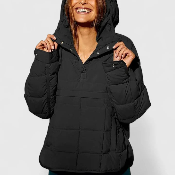 Faith – Waterproof Oversized Pullover Jacket with Hood