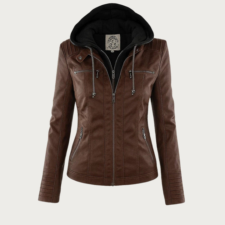 Flavia Durable and Elegant Leather Jacket