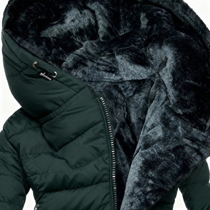 Alessina Waterproof Padded Hooded Coat