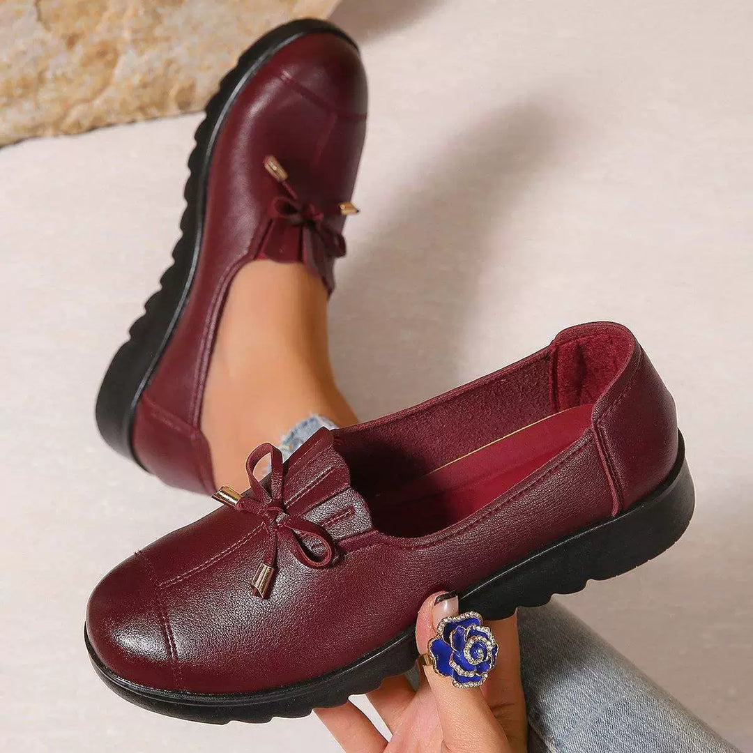 Paisley - Elegant Leather Loafers