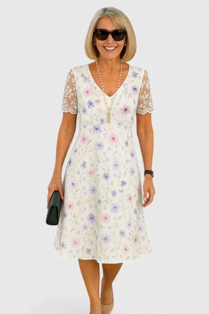 Brislyn | Women's Elegant Midi Dress