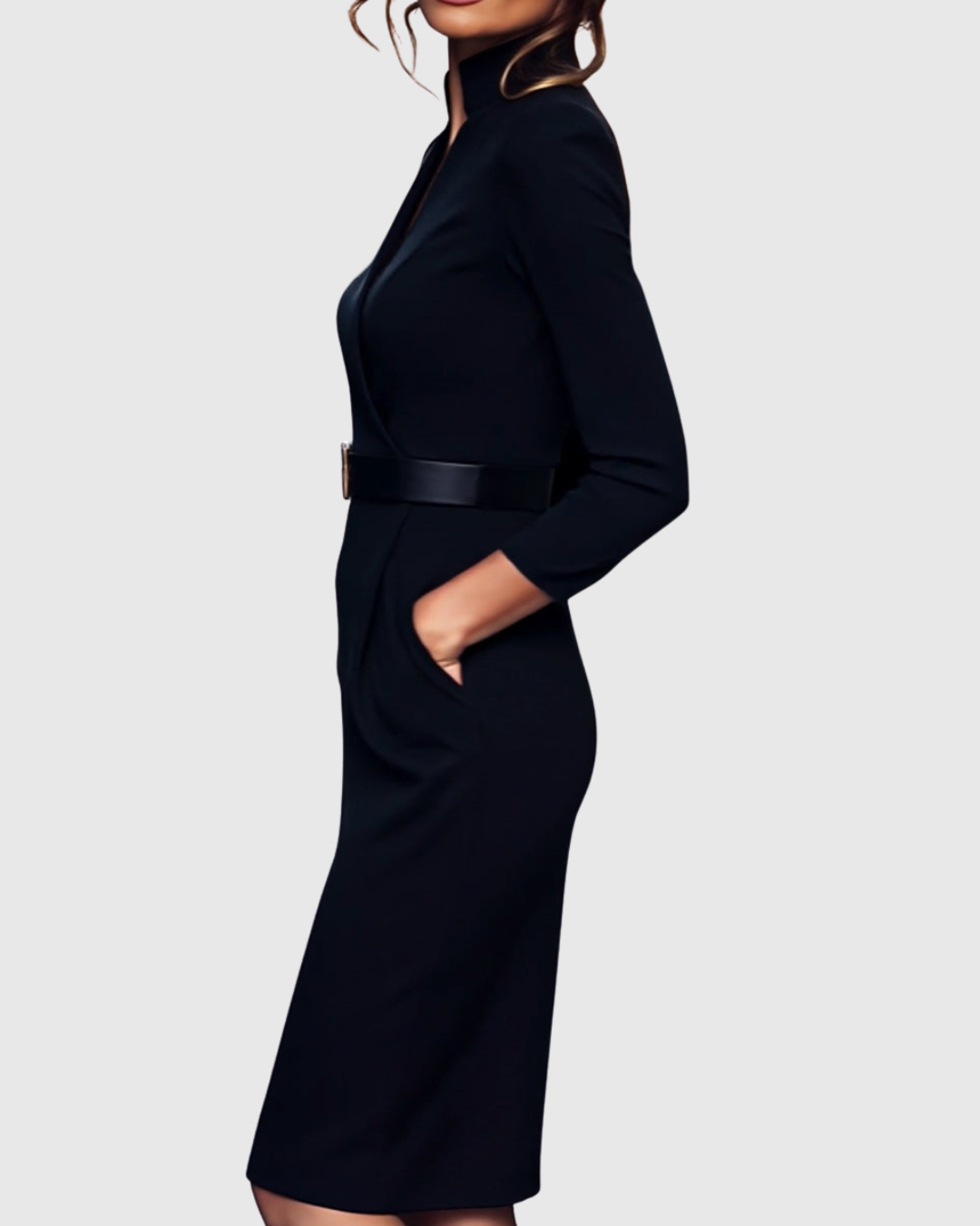 Claribel | Women's Refined Midi Dress