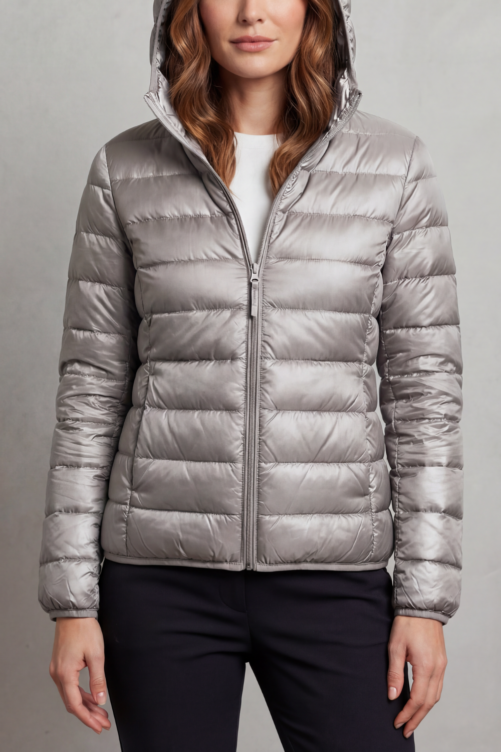Aela | Women's Ultra Light Packable Hooded Puffer Jacket