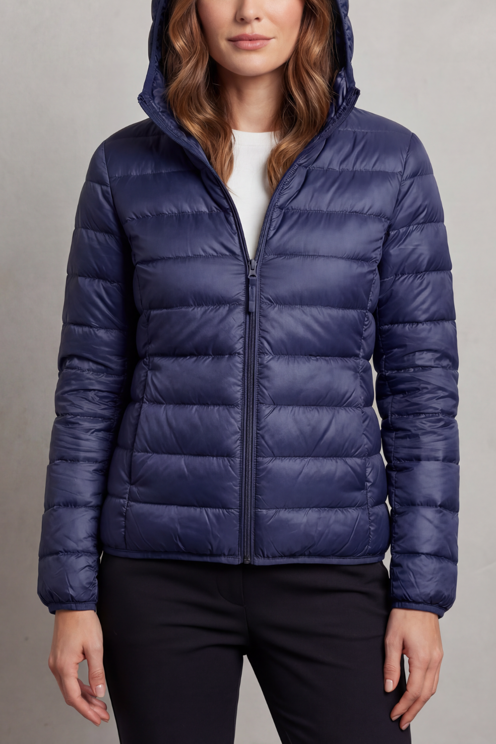 Aela | Women's Ultra Light Packable Hooded Puffer Jacket