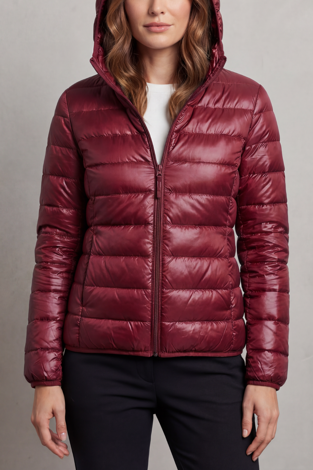 Aela | Women's Ultra Light Packable Hooded Puffer Jacket