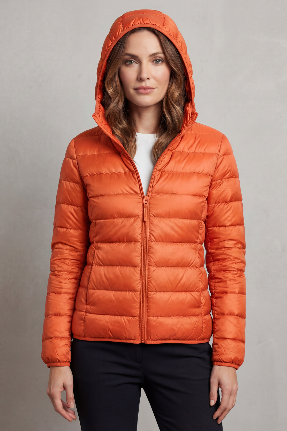 Aela | Women's Ultra Light Packable Hooded Puffer Jacket
