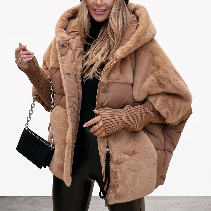 Amara | Women's Plush Hooded Coat