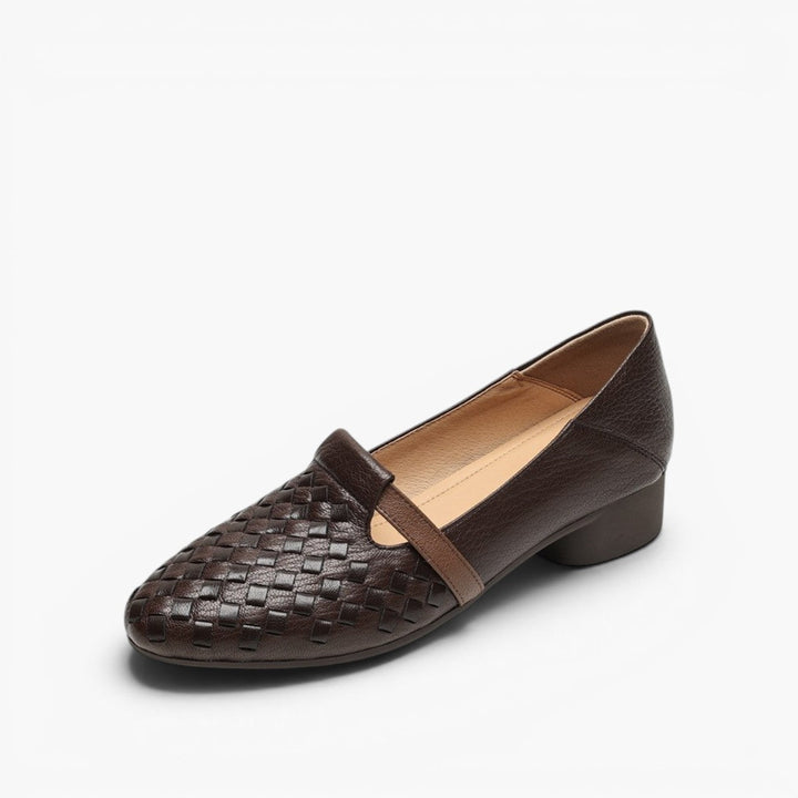 Ardelle | Women's Woven Leather Loafers