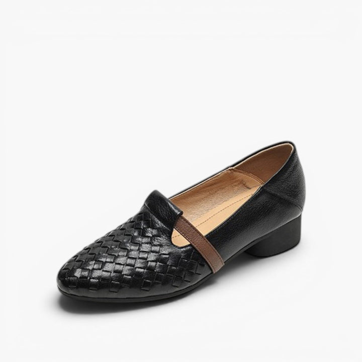 Ardelle | Women's Woven Leather Loafers