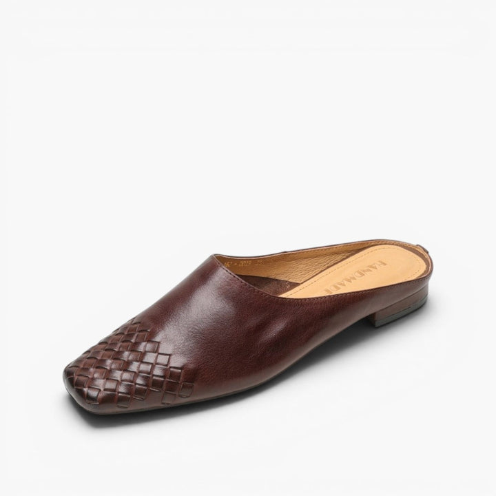 Arden | Women's Woven Leather Mules