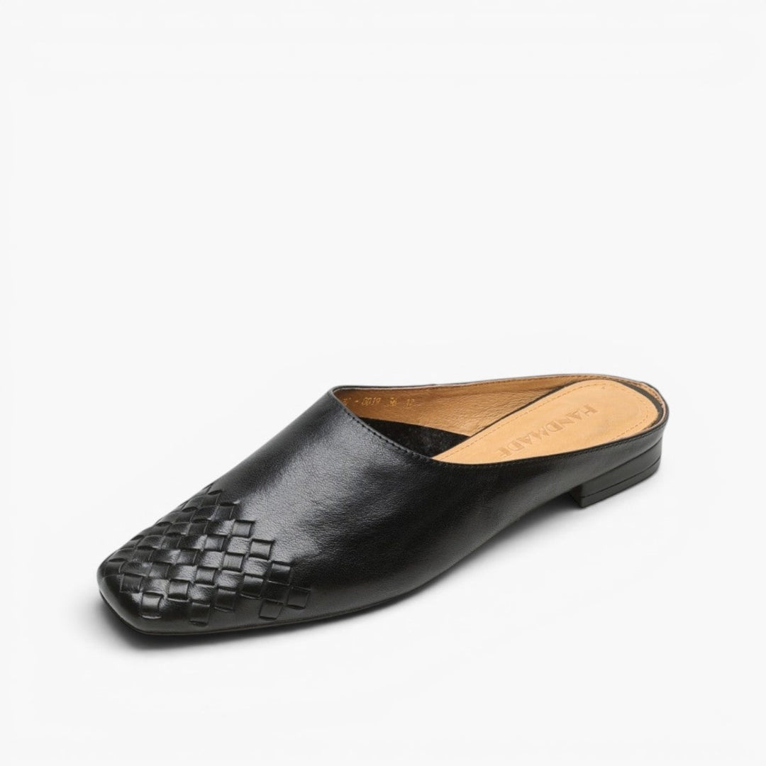 Arden | Women's Woven Leather Mules