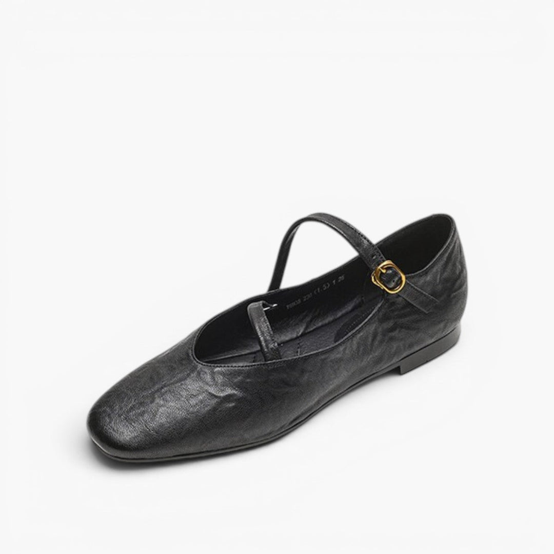 Aurelle | Women's Strap Leather Mary-Jane