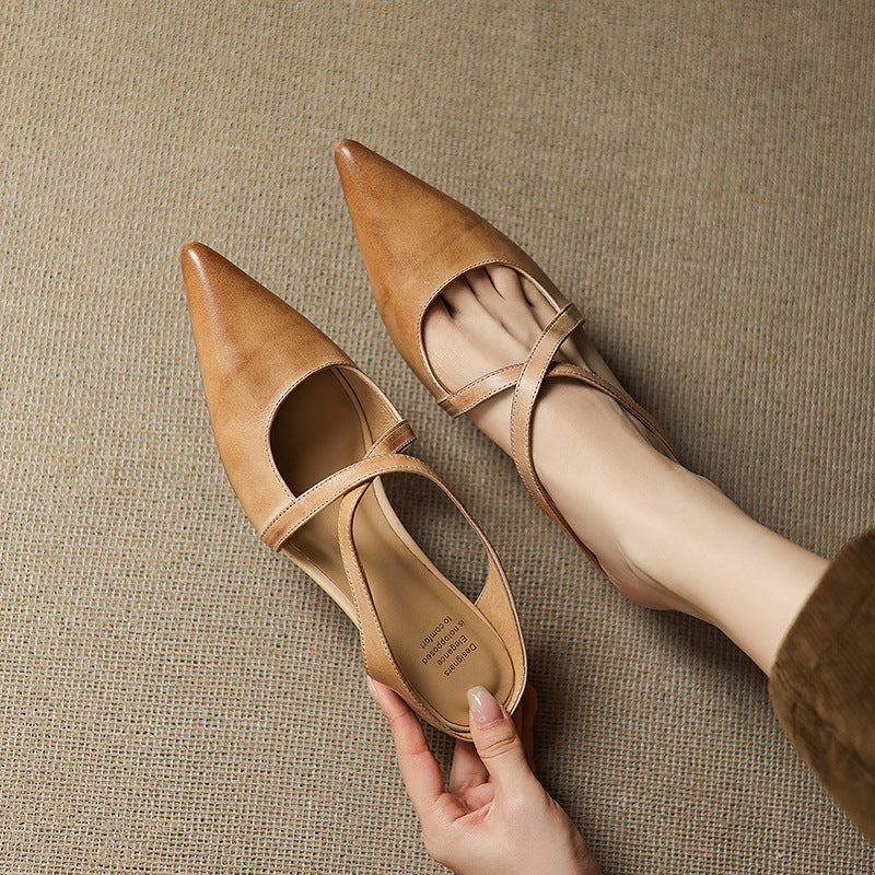 Eryne | Women's Leather Mules
