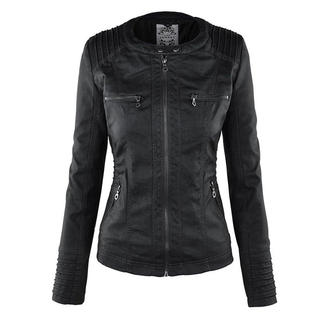 Flavia Durable and Elegant Leather Jacket