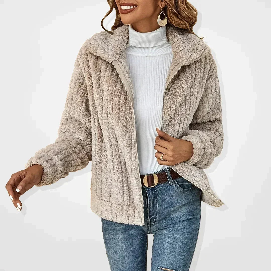 Isadora | Women's Cozy Fluffy Cardigan