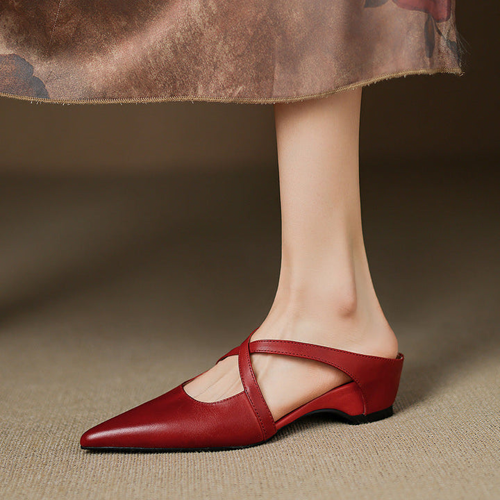 Eryne | Women's Leather Mules