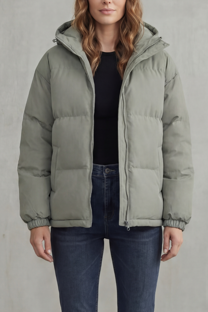 Caeloria | Women's Quilted Warmth Hooded Puffer Jacket