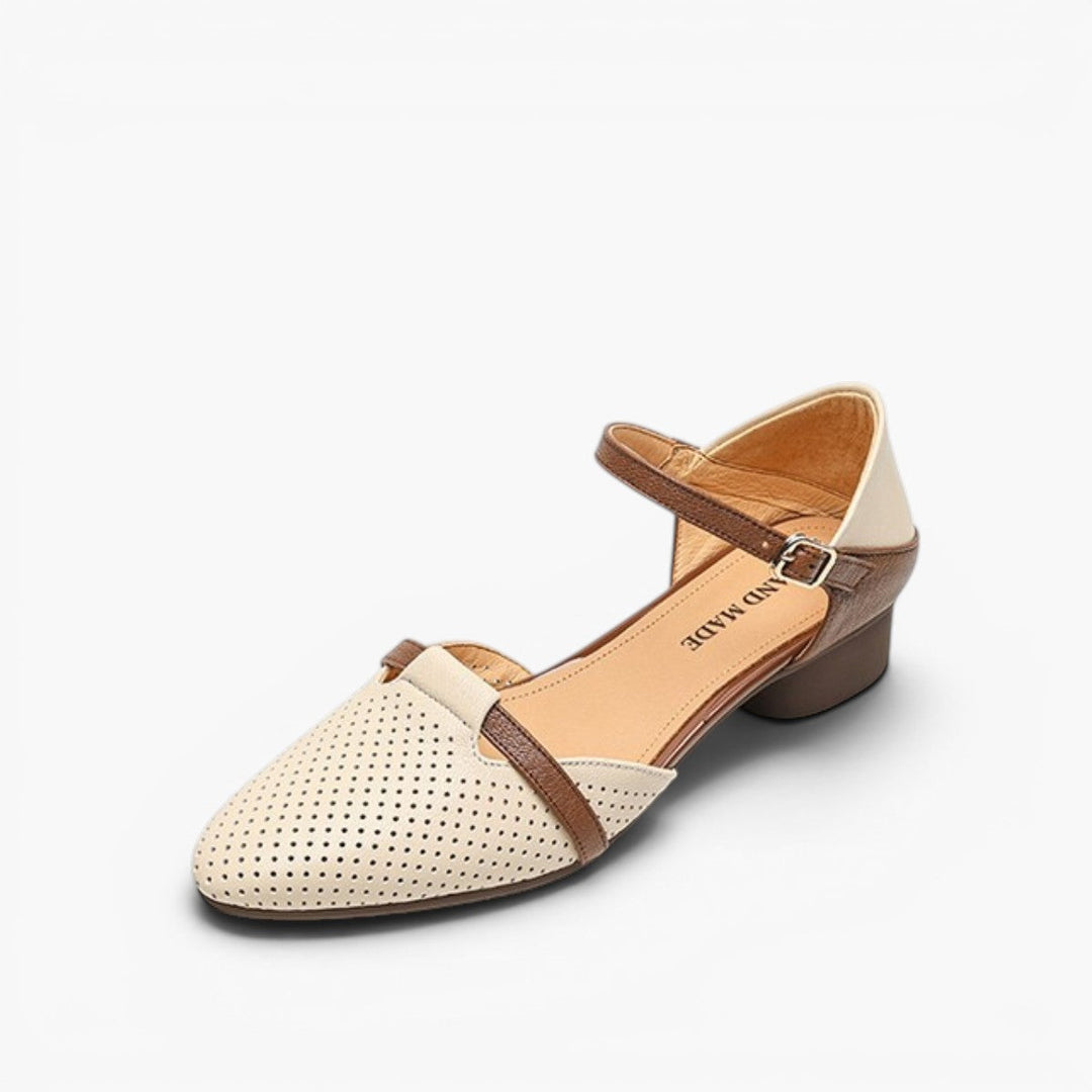 Calenne | Women's Leather Slingbacks