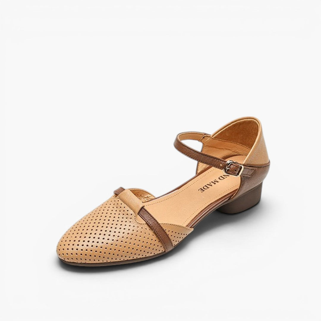 Calenne | Women's Leather Slingbacks
