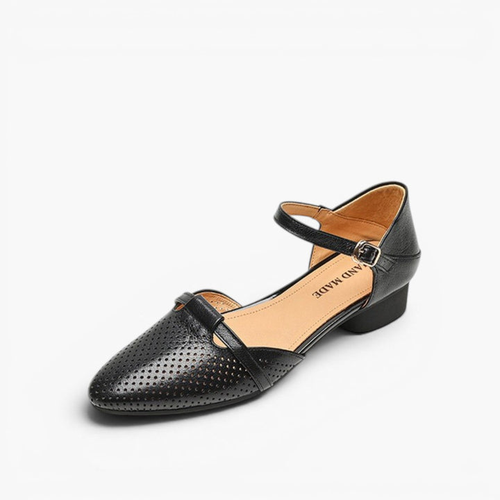 Calenne | Women's Leather Slingbacks