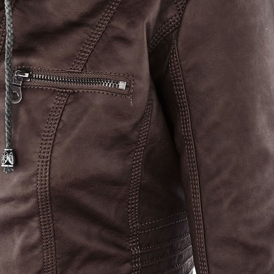 Flavia Durable and Elegant Leather Jacket