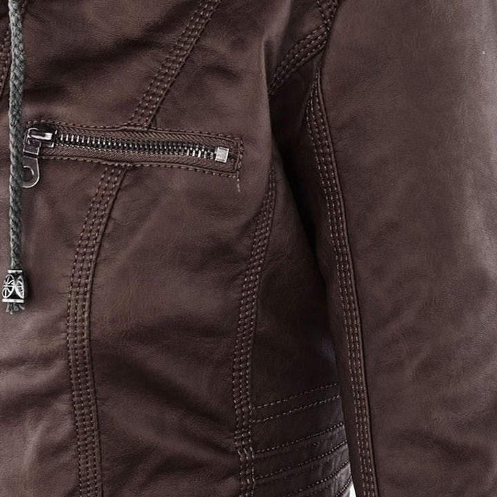 Flavia Durable and Elegant Leather Jacket
