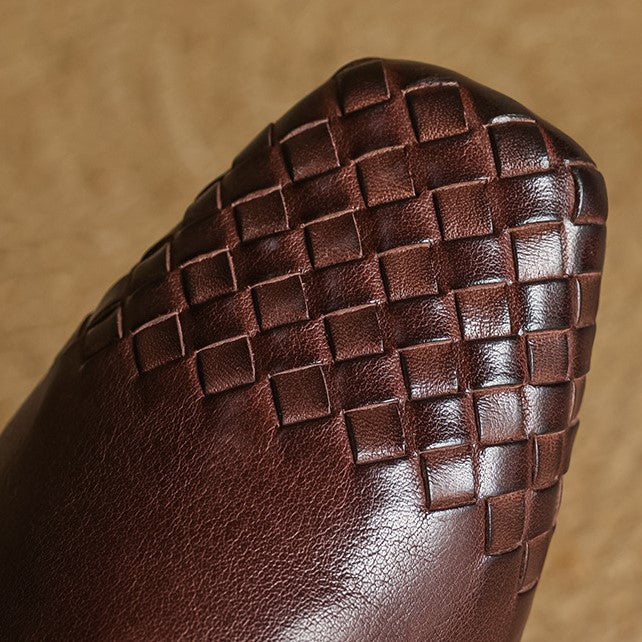 Arden | Women's Woven Leather Mules