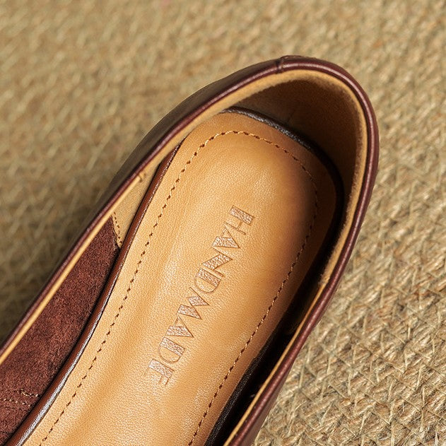 Aurette | Women's Leather Mary Jane Flats