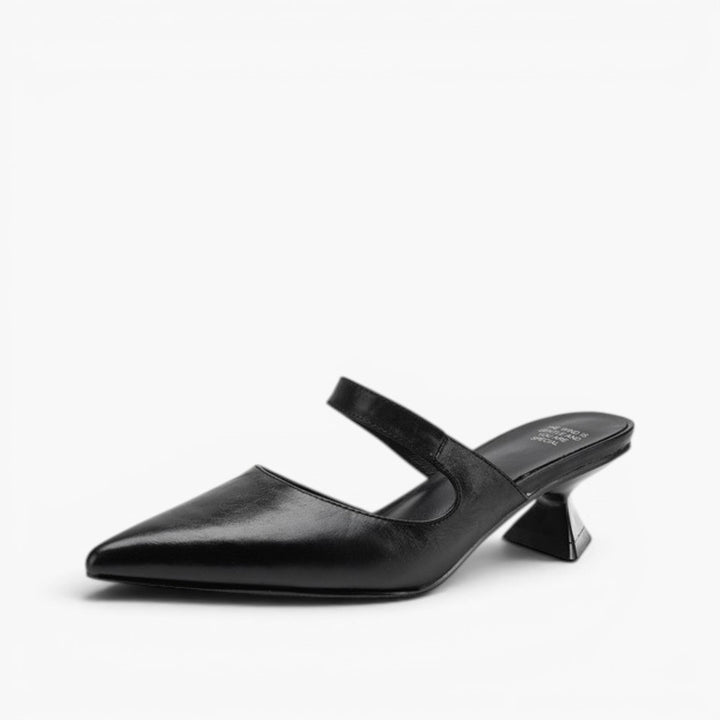 Elvaré | Women's Strap Leather Mules