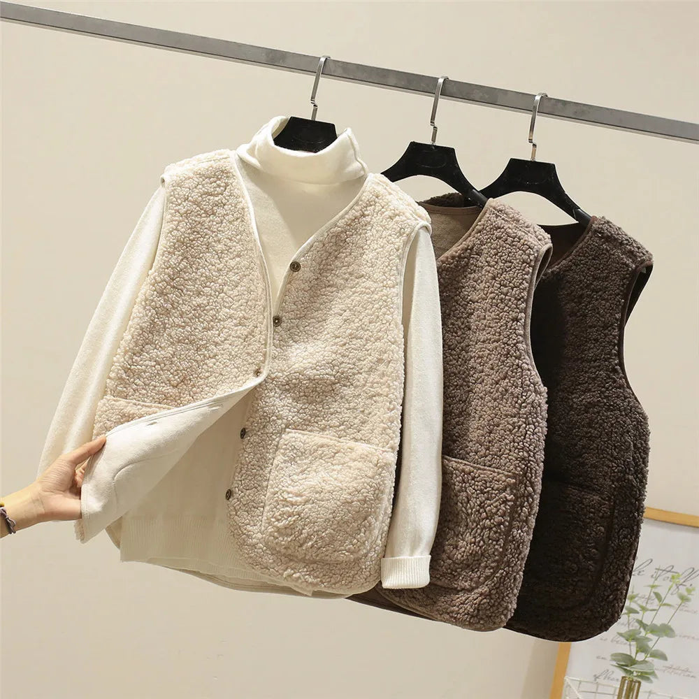 Faye | Women's Luxe Fleece Gilet