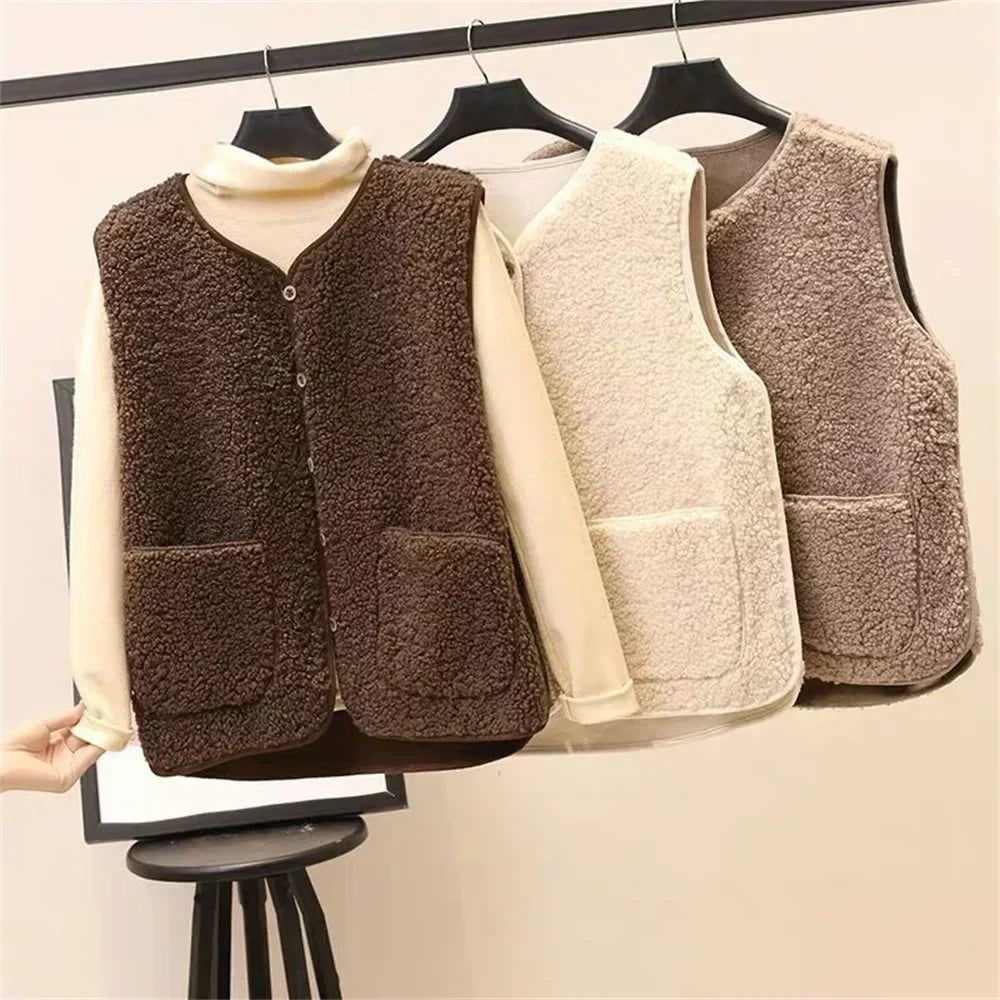Faye | Women's Luxe Fleece Gilet