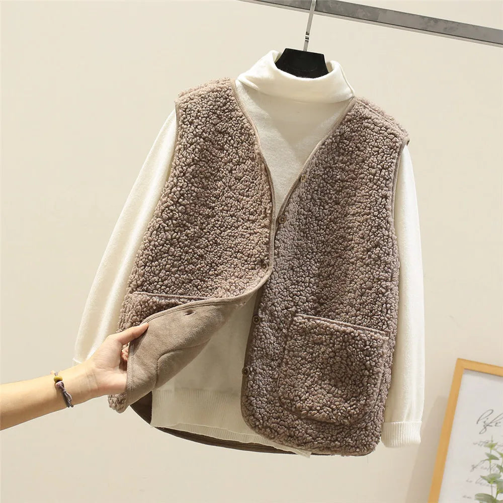 Faye | Women's Luxe Fleece Gilet