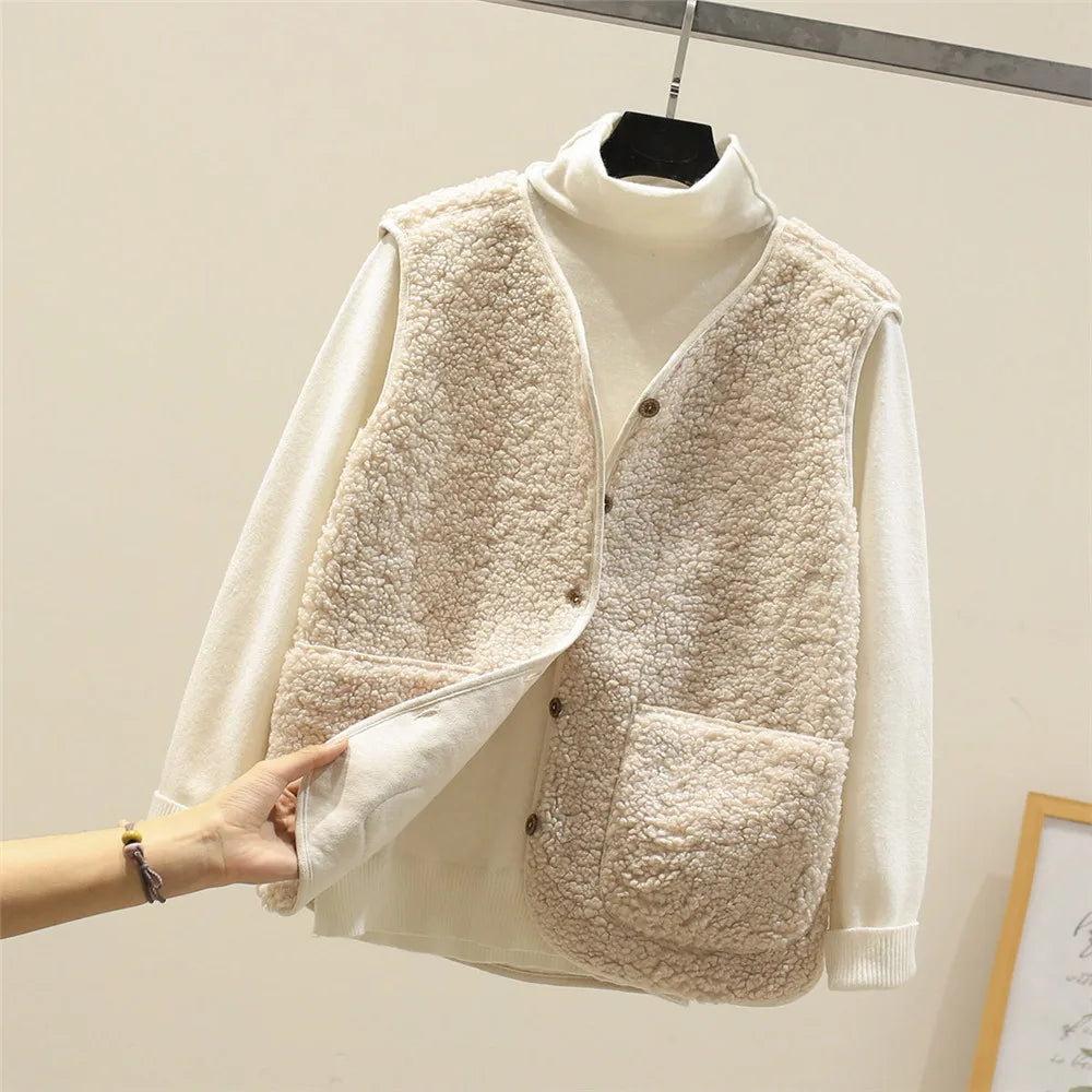Faye | Women's Luxe Fleece Gilet