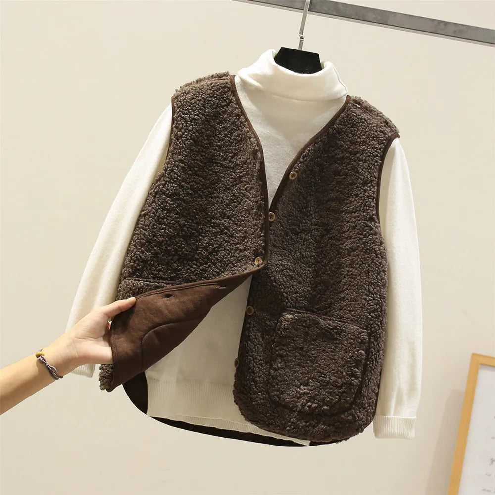 Faye | Women's Luxe Fleece Gilet