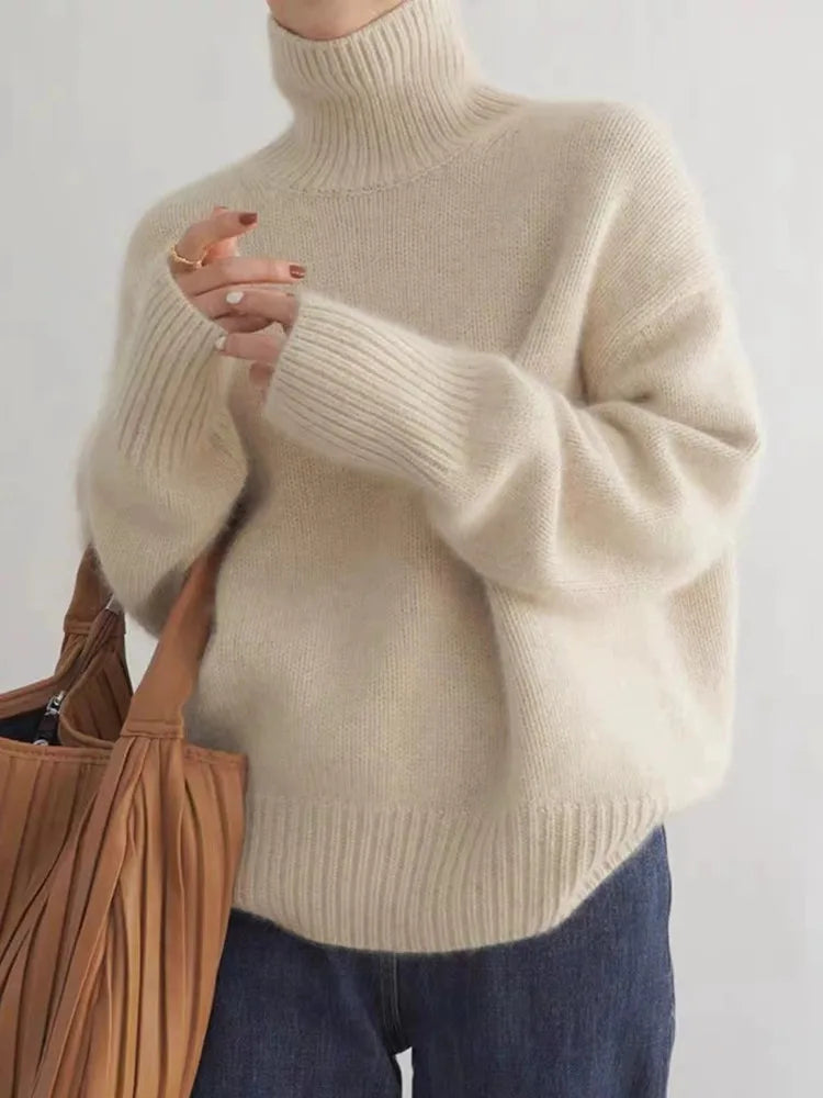 Emma | Cozy Turtleneck Knit Sweater