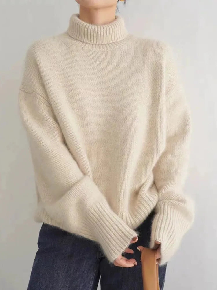 Emma | Cozy Turtleneck Knit Sweater