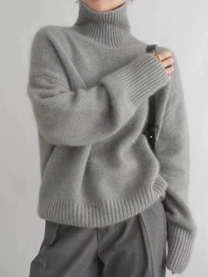 Emma | Cozy Turtleneck Knit Sweater
