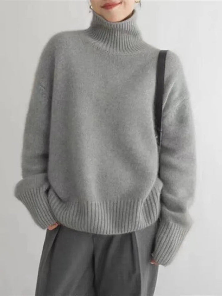 Emma | Cozy Turtleneck Knit Sweater