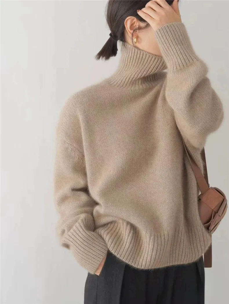 Emma | Cozy Turtleneck Knit Sweater