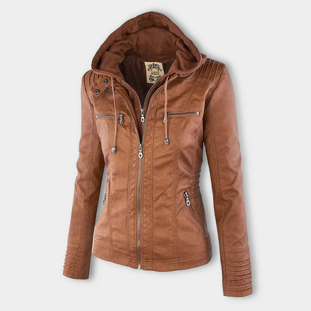 Flavia Durable and Elegant Leather Jacket