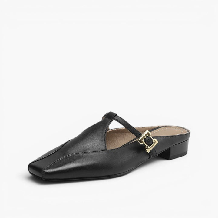 Luna | Women's Sculpt Leather Mules