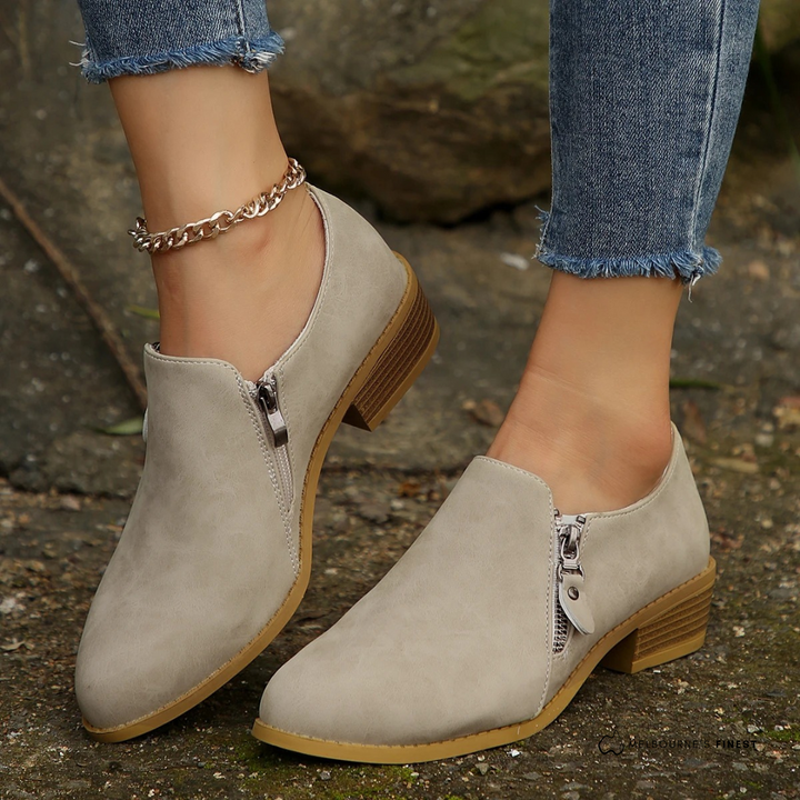 Bronte | Women's Orthopaedic Zip-Up Ankle Boots